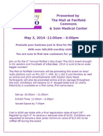 Presented by The Mall at Fairfield Commons & Soin Medical Center May 3, 2014 - 11:00am - 6:00pm