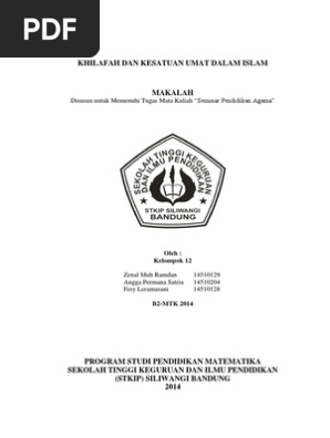 Makalah Khilafah