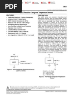 LM35 Precision Centigrade Temperature Sensors: Features Description