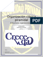 Organización Clasica Piramidal de Las Organizaciones