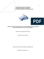 Proteccion de Los Indigenas en El Trabajo Ante Condiciones Peligrosas para La Salud