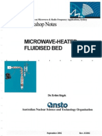 3rd World Conference Workshop Notes, Microwave-Heated Fluidised Bed, 2002