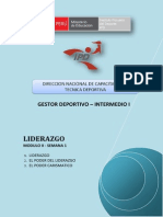 Liderazgo - Módulo Ii - Semana 1-G01 PDF