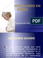 Abdomen Agudo en Niños