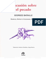 Bataille, Georges Danielou, J. Hyppolite, J. Klosowski, P. Sartre, J. P. - Discusion Sobre El Pecado