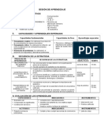 Sesiones de Aprendizaje Primaria