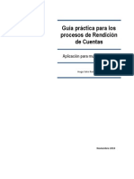 Guía Practica Para Los Procesos de Rendición de Cuentas