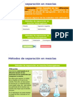 P - Metodos de Separacion en Mezclas