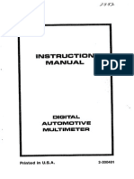Kal Digital Automotive Multimeter - MNL - Eng
