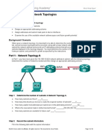 9.1.4.9 Lab - Subnetting Network Topologies