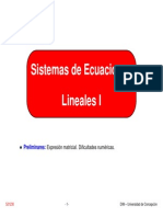 CN Sistemas Ecuaciones Lineales I