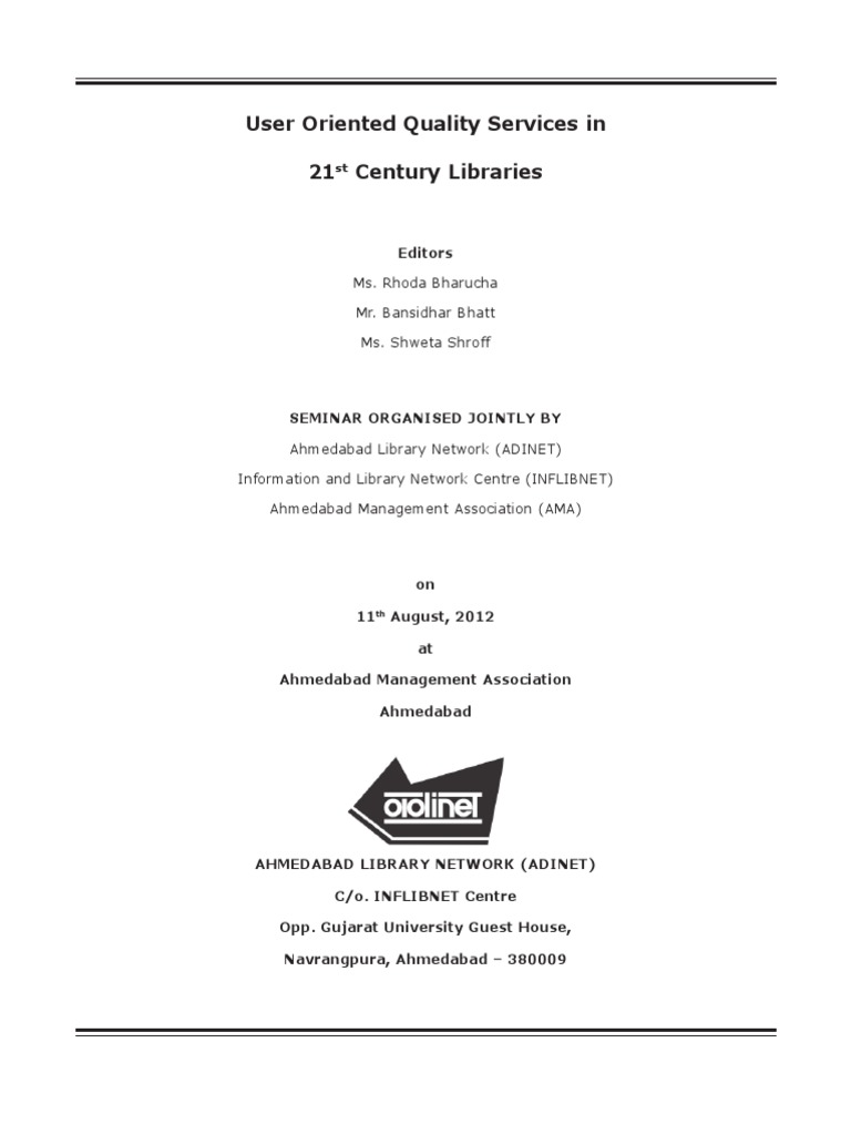 7 PDF | PDF | Librarian | Libraries