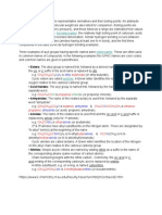 Representative Derivatives and Their Boiling Points