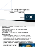 Toxine de Origine Vegetala