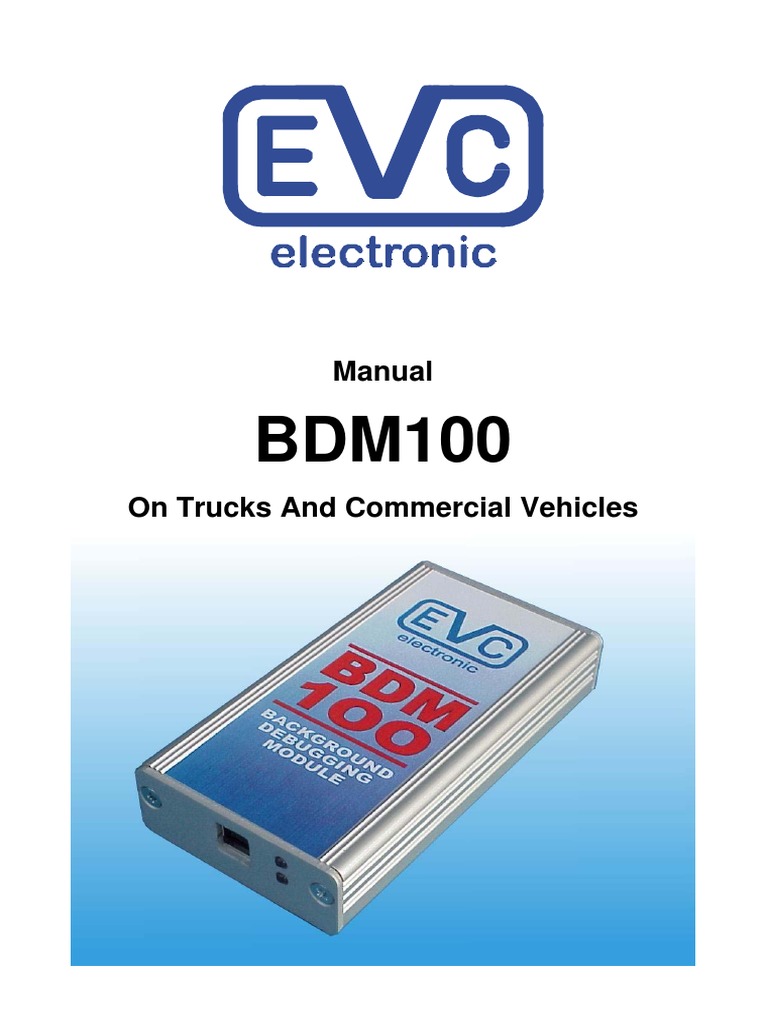 BDM 100 Truck | PDF | Electrical Connector | Electromagnetism