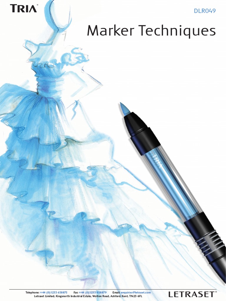 Marker Rendering - The Basics by Letraset | PDF
