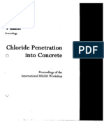 Rilem Chloride Penetration Into Concrete