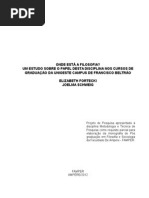 Modelo de Projeto de Pesquisa