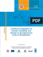 Livelihood Adaptation To Climate Variability & Change in Drought Prone Areas of Bangladesh