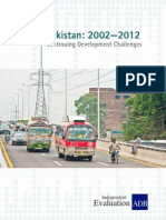 Country Assistance Program Evaluation for Pakistan