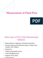 Measurement of Fluid Flow Rates