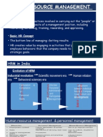 Introduction To HRM