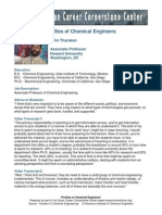 Profiles of Chemical Engineers: John Tharakan Associate Professor Howard University Washington, DC