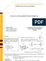 Momentos de Inercia