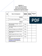 Semester - Ii Faculty of Management Studies M.B.A. Business Administration BA 9228 Business Application Software