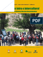 Educación intra e intercultural