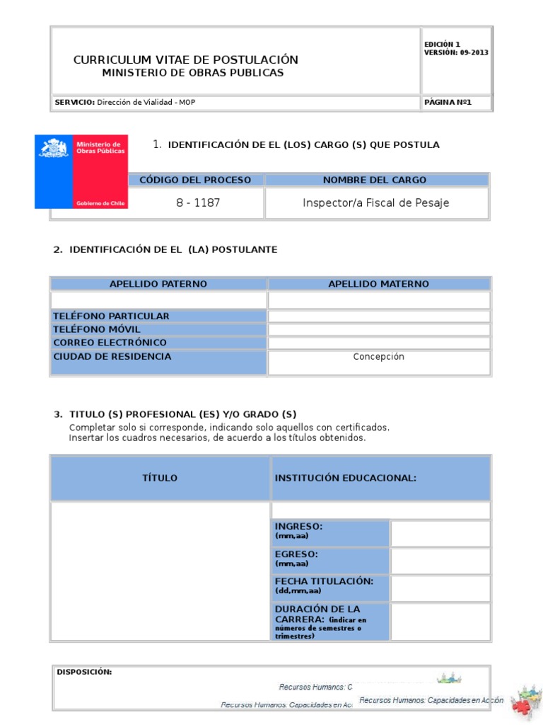 Curriculum vitae mamma image