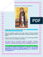 Despre Pacea Sufleteasca - Sfantul Serafim de Sarov