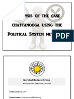 Analysis of the Case Chattanooga Using the Political System Metaphor-librSSe