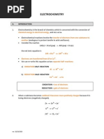 Unit 5 Electrochemistry