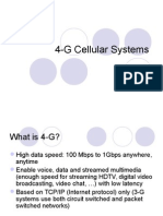 4-G Cellular Systems