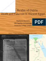 Realm of Osiris- Death & Funerals in Ancient Egypt