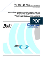 Application of the Base Station System Application Part (BSSAP) on the E-Interface(3GPP TS 49.008 Version 9.0.0 Release 9)
