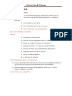 Algoritmos y estructuras condicionales en 40 pasos