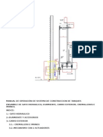 Manual de Operación de Sistema de Construccion de Tanques