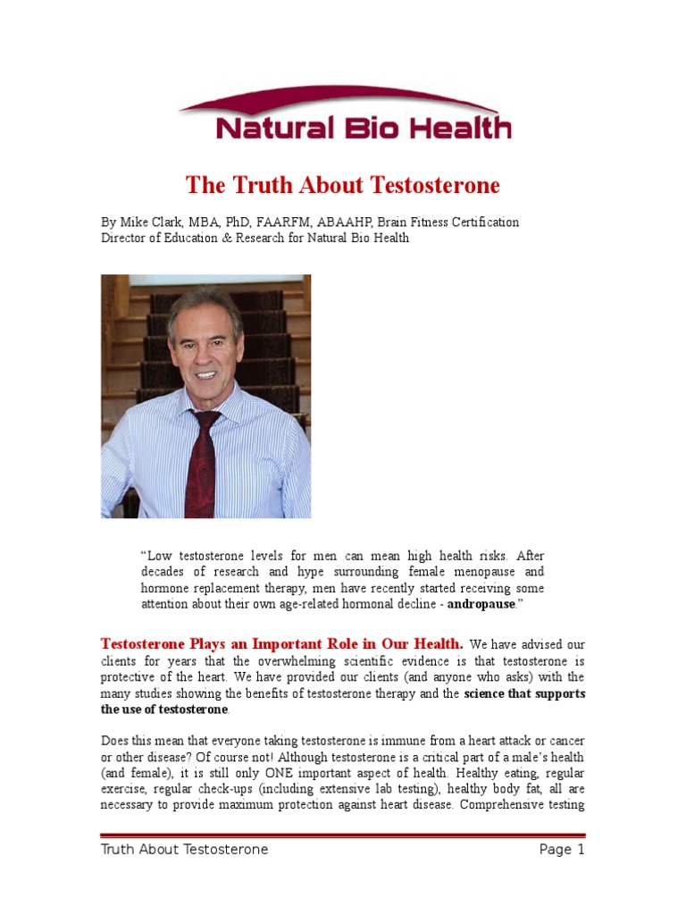 Truth about testosterone pdf abdominal obesity testosterone