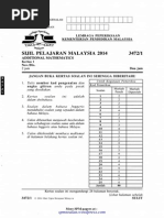 Download spmsoalanSoalan SPM 2014 Matematik Tambahan Kertas 1 by SPM Soalan SN261255007 doc pdf
