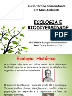 Aula 1 Ecologia