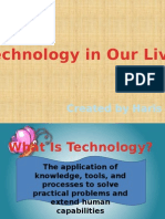 Created by Haris: Technology in Our Live