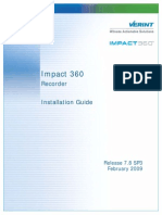 IP Recorder Install Guide Impact360