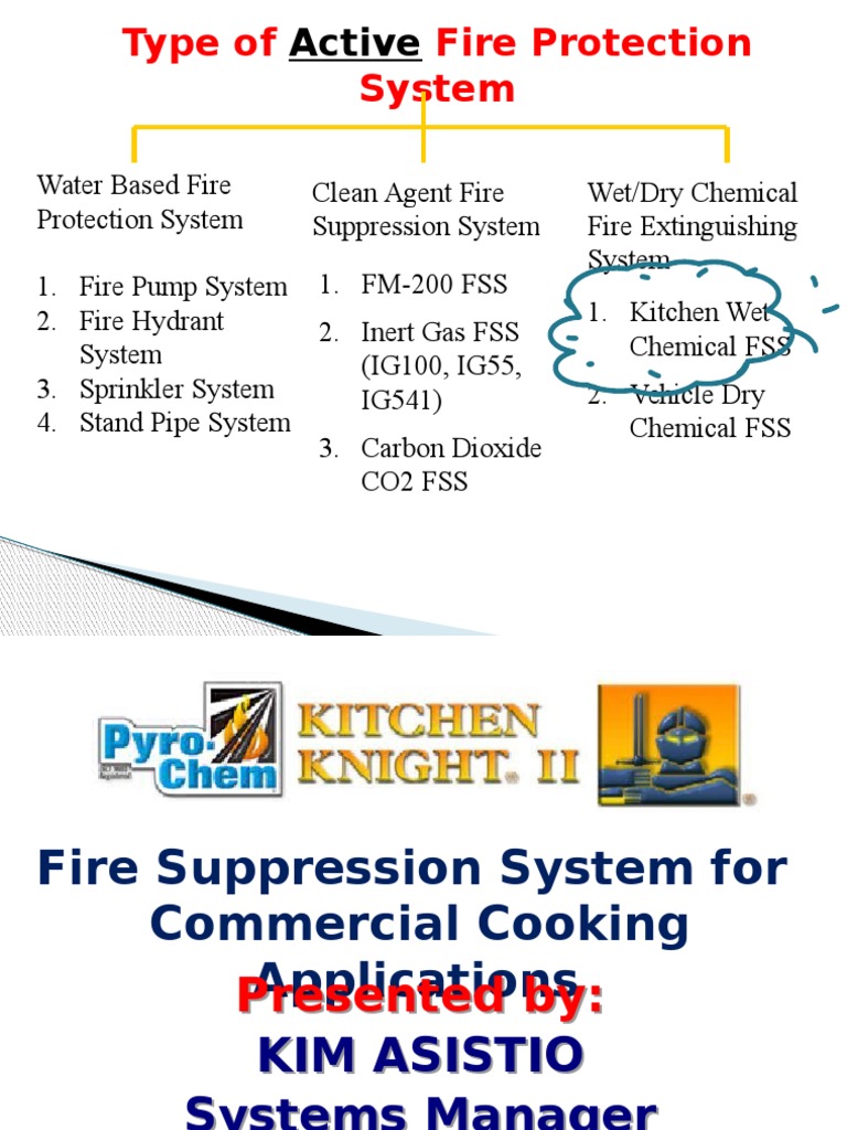 Kitchen Fire Suppression Systems Overview | PDF | Building Engineering ...