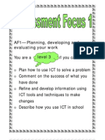 Assessment Focus 1 - ICT APP
