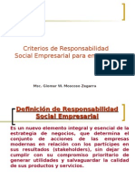 Responsabilidad Social - Filosofia Empresarial