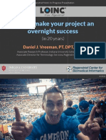 2015 04 - How To Make Your Project An Overnight Success (In 20 Years)