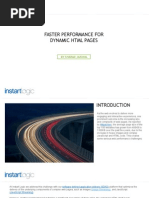Faster Performance for Dynamic HTML Pages | Instart Logic
