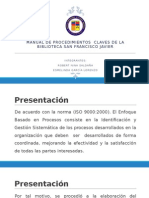 Manual de Procesos Clavess